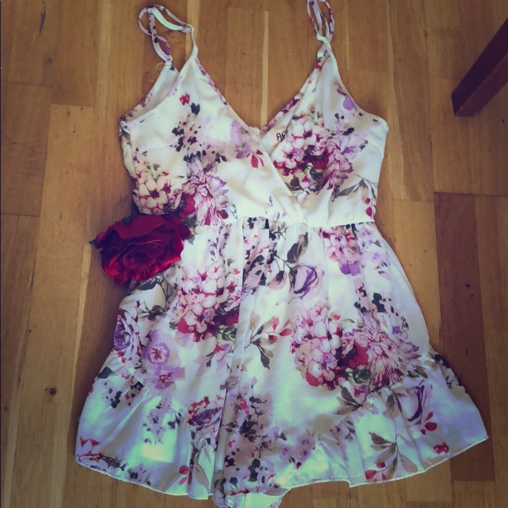 Floral Romper!
